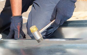 Crosswell metal flat roofing repairs